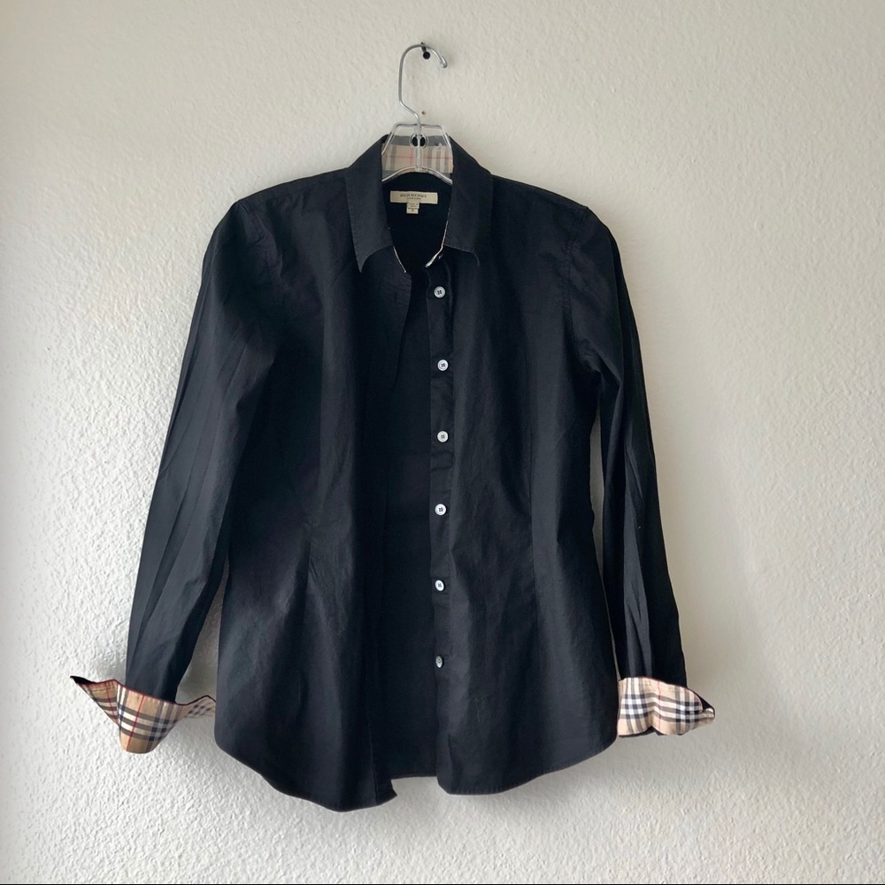 Burberry London Womens Long Sleeve Button Up shirt